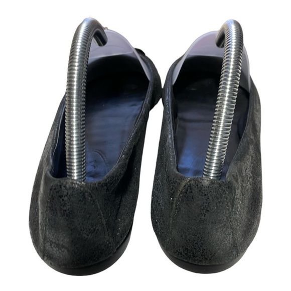 The Flexx  Bon Plush Rose Toe Flat Black/ Metallic Gray
Leather US 9.5/ EU 41 - Picture 5 of 10